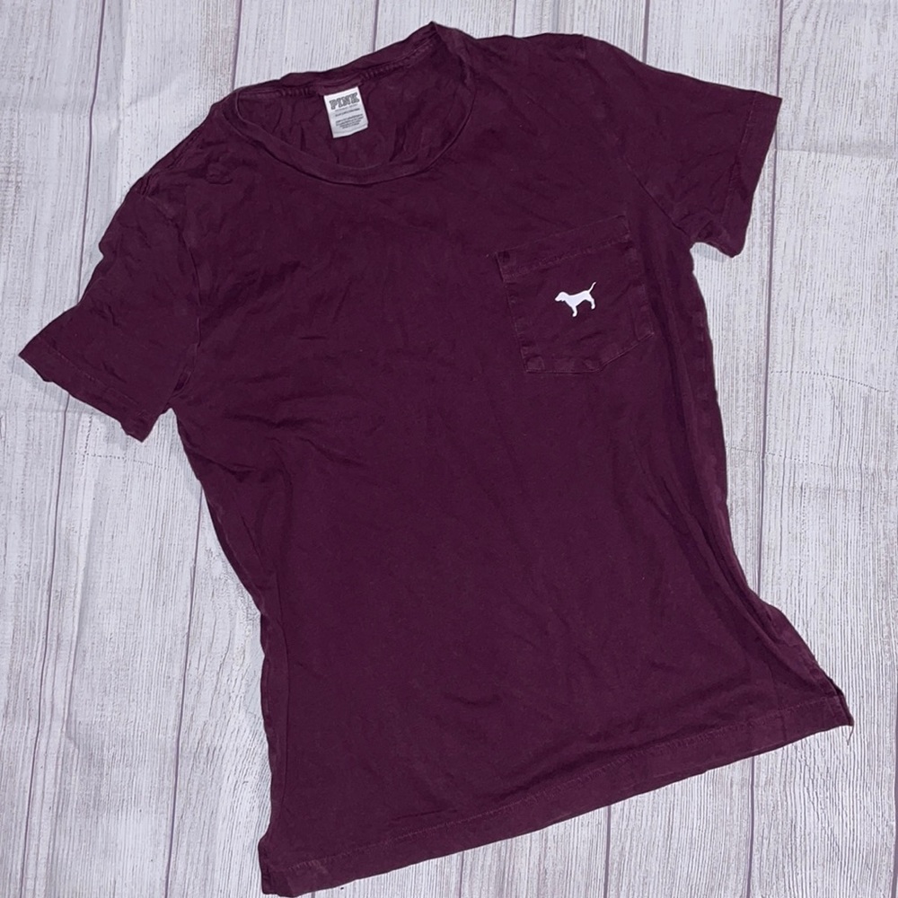 Victoria’s Secret Pink Tee - Picture 1 of 3